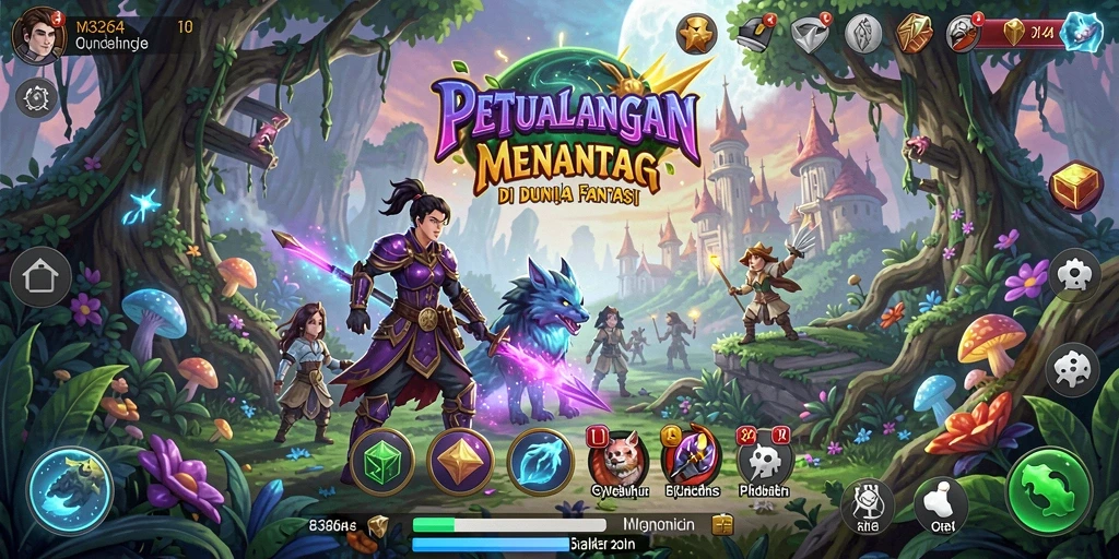 Tangkapan layar menampilkan aksi mendebarkan dari gameplay 8364.