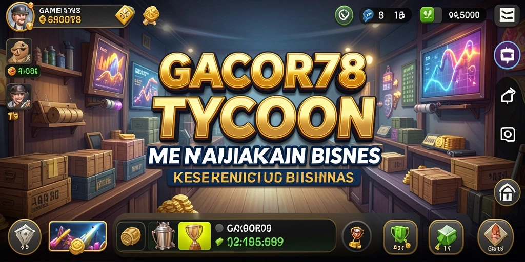 Tampilan gameplay GACOR78 yang menarik dan interaktif.