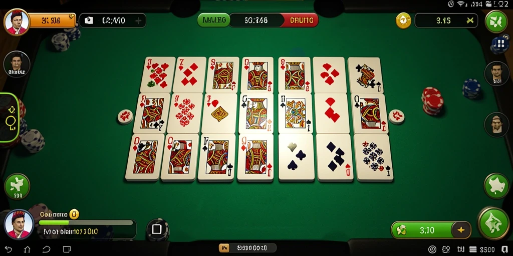 Screenshot gameplay HO3 yang menampilkan aksi seru dalam permainan Domino.