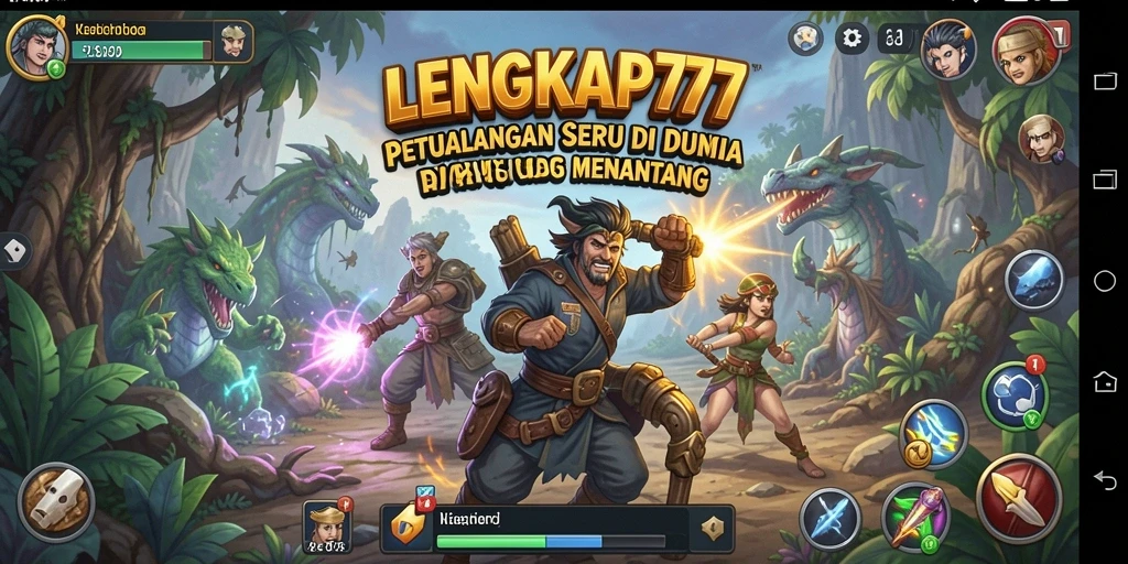 Gameplay petualangan LENGKAP777 yang mendebarkan dan penuh tantangan.