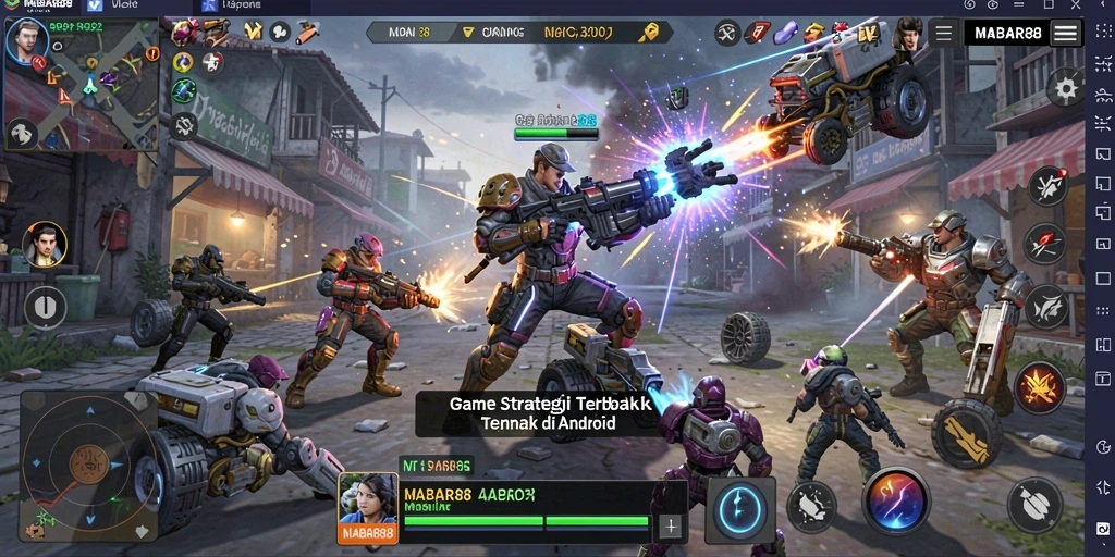 Tampilan gameplay seru dari MABAR88 dengan aksi SLG yang menantang.