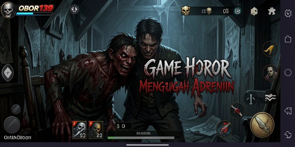 Gameplay seram dengan suasana mencekam di OBOR138.