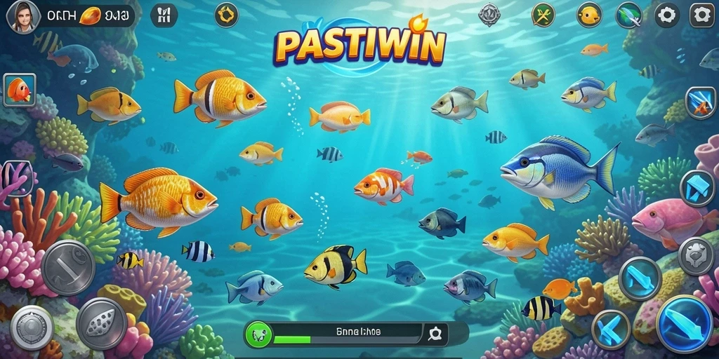 Gameplay seru dari PASTIWIN dengan grafik memukau.